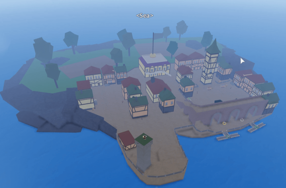 Pirate Village at Spawn